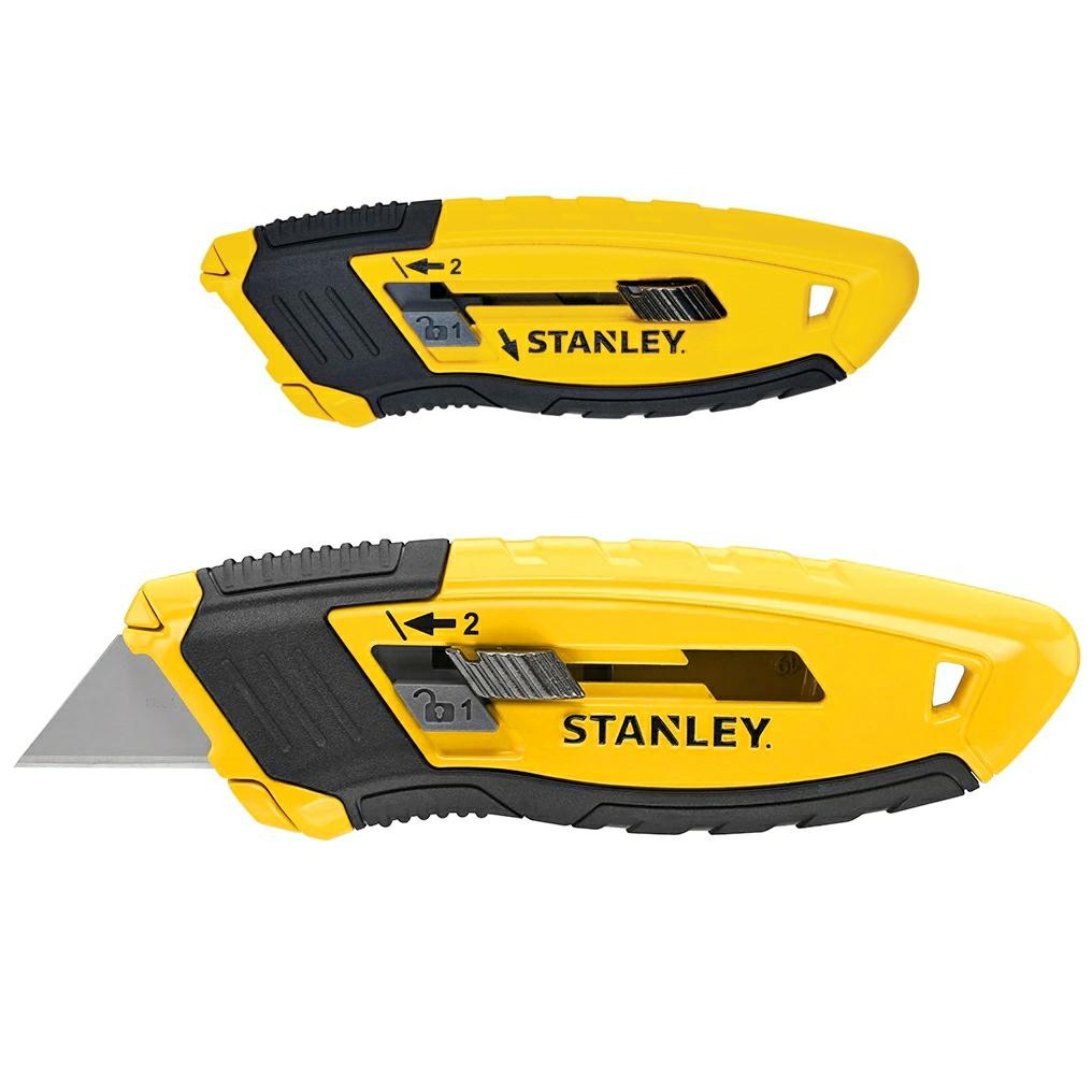 Stanley STHT10432-0 Trapézpengés Kés Visszatolható Pengével (STHT10432-0)