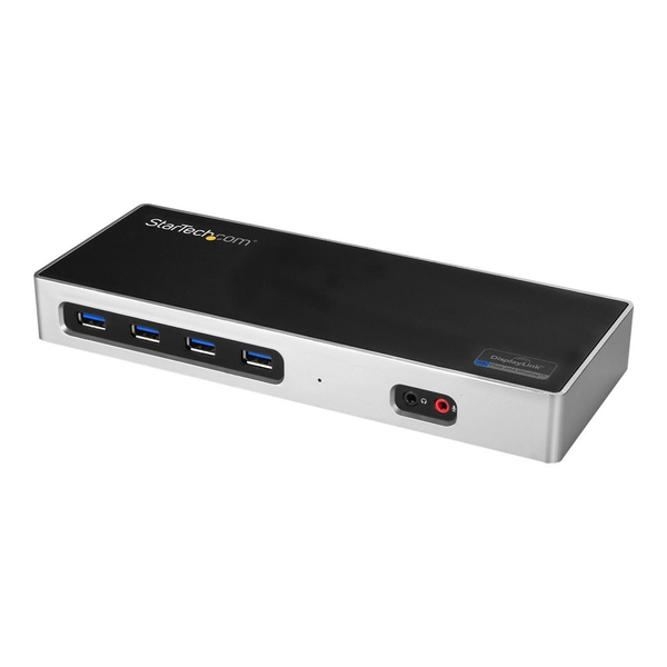 StarTech.com DK30A2DH dokovacia stanica a replikátor portov Kábel USB 3.2 Gen 1 (3.1 Gen 1) Type-C Čierna, Strieborná