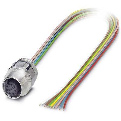 Flush-type connector SACC-EC-M12FS-8CON-PG9/0,5 1513761 Phoenix Contact (1513761)