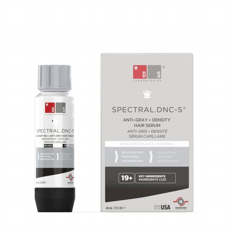 DS LABORATORIES Spectral DNC-S Anti-Gray + Density Hair Serum 60 ml (816378020843)