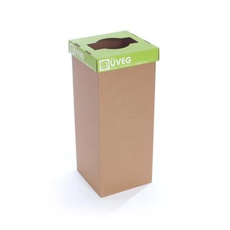 Recobin URE003 Slim újrahasznosított szelektív hulladékgyűjtő 60l zöld (URE003)