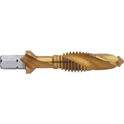 Exact 5922 Kombinált menetfúró Metrikus M4 0.7 mm Jobb vágó DIN 3126 HSS 1 db (5922)