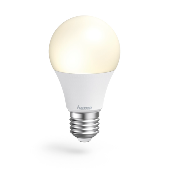 Hama 00176600 energy-saving lamp Дневна светлина, Променлив, Топла светлина 9 W E27 F