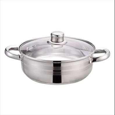 TOO KT-220 kétfüles serpenyő fedővel 22 cm-es, 3 liter (KT-220)