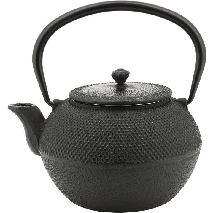 Kinghoff KH-3332 Öntöttvas Teáskanna, Fekete 1.2L (KH-3332)