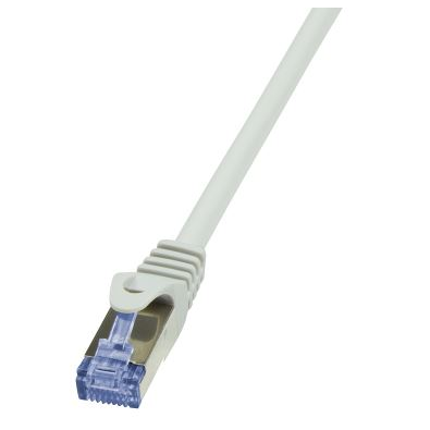 RJ45 15.00m Grijs Cat6A S/FTP LogiLink