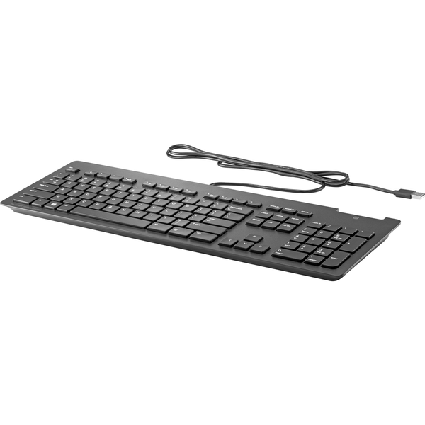 HP Slim v2 SmCard USB KBD FR tastiera Casa/ufficio QWERTY Nero