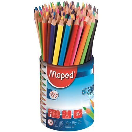 Maped Color'Peps háromszögletű Színes ceruza készlet (6x12 szín) (832000)