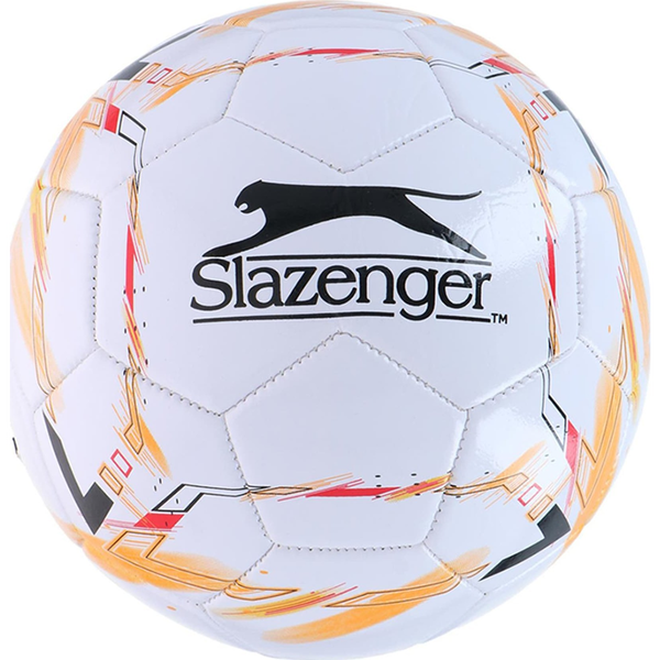 Slazenger Slazenger - Piłka do piłki nożnej r. 5 (biały / pomarańczowy)