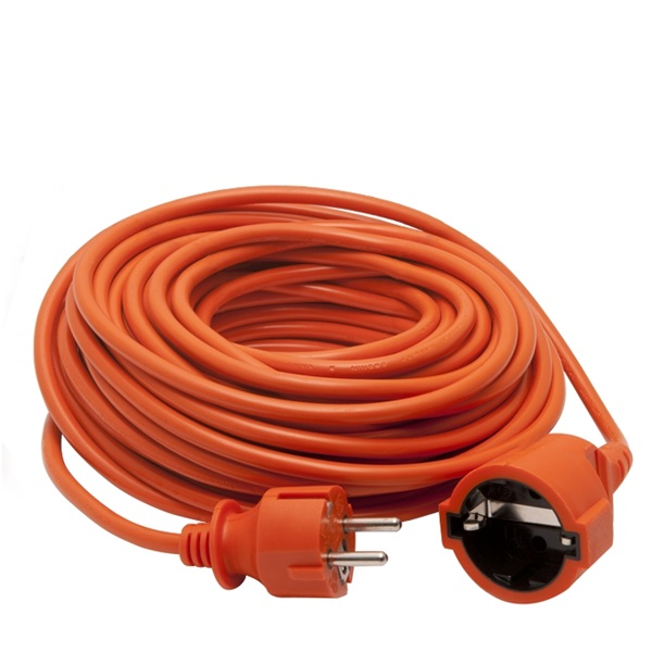 220V Hálózati lengő hosszabító kábel 10m - Narancssárga (20504OR)