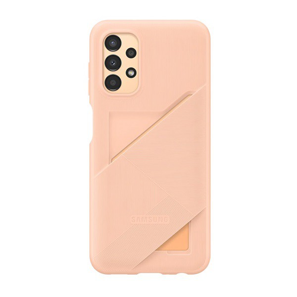 Силиконов калъф за телефон Samsung Galaxy A13 4G (Sm-A135F / A137F) (държач за банкова карта) розов