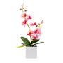 Műnövény dekoráció - orchidea - 3 féle - 37 cm (11902)