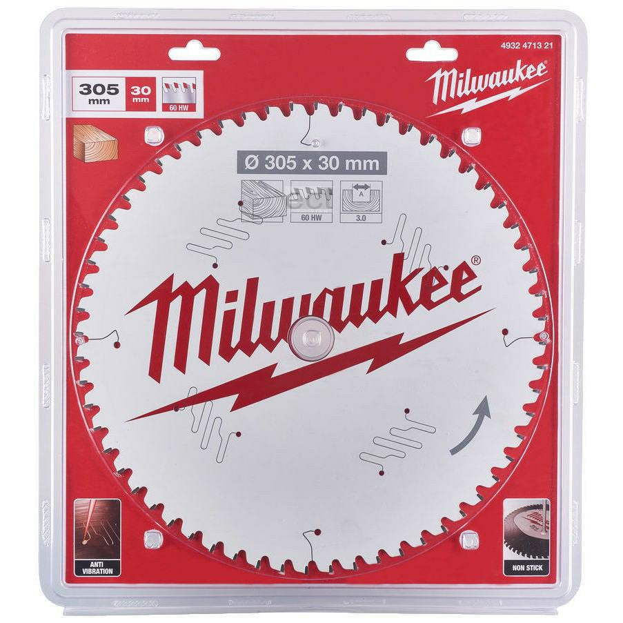 Milwaukee 4932471321 Körfűrészlap - 305x30x3 mm, Fogszám: 60 db (4932471321)