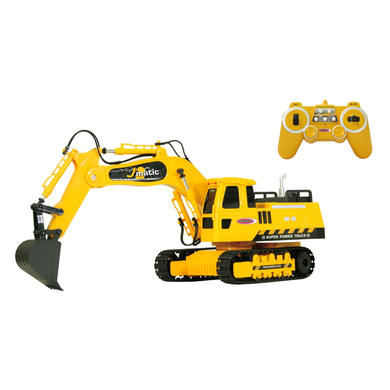 Jamara Digger J-Matic Távirányítós markológép (1:27) - Sárga (404920)