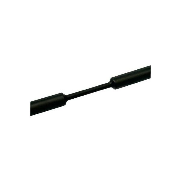 Tracon 9,5-4,8mm zsugorcső 25db/csomag fekete (ZS095) (ZS095)