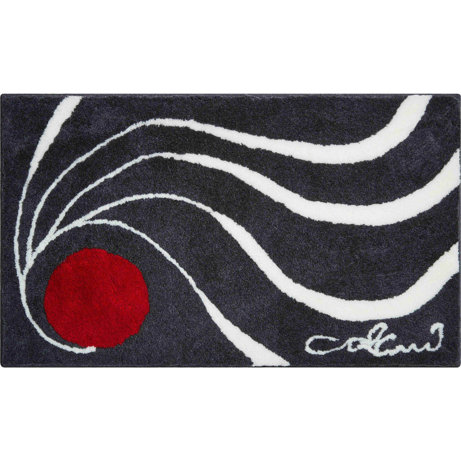 GRUND Colani 18 Fürdőszobai szőnyeg, 60×100 cm, antracit (B2162-164068)