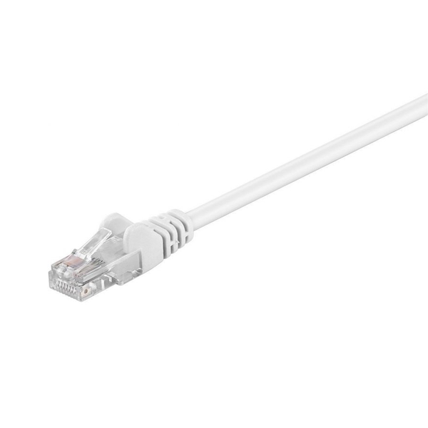 Goobay U/UTP CAT5e Patch kábel 0.25m - Fehér