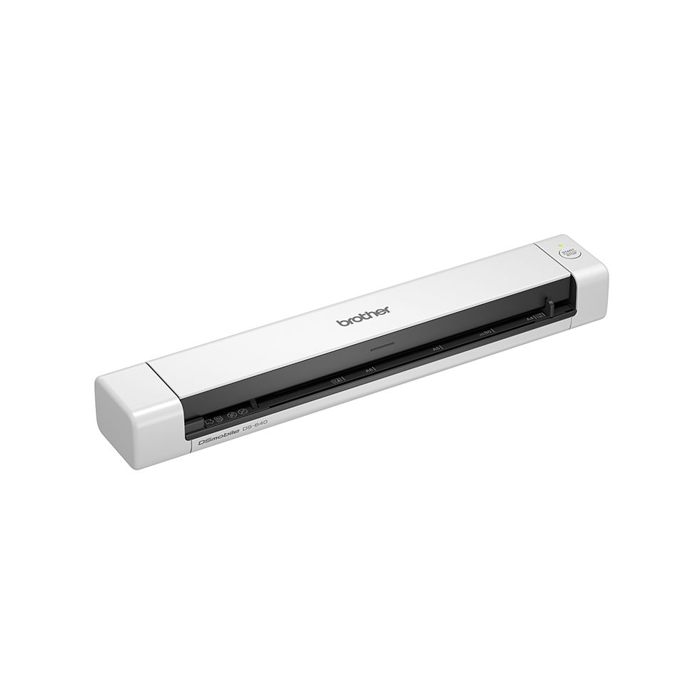 Brother DS-640 Folyamatos (CDF) és lapadagolásos szkenner 1200 x 1200 DPI A4 Fehér (DS640TK1)