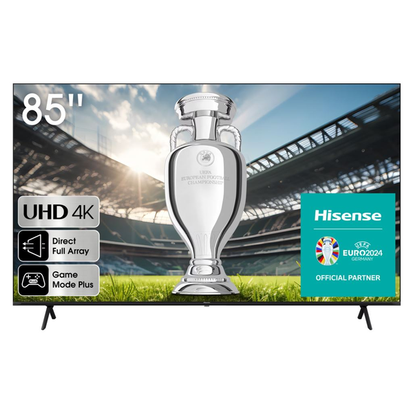 Смарт LED телевизор Hisense 85A6K, 216 см, 4K Ultra HD, G енергиен клас