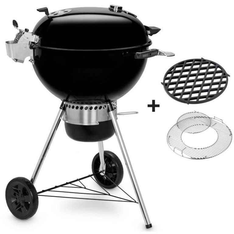 Weber Master-Touch® GBS Premium SE E-5775 faszénhez O 57 cm, fekete GBS sütőráccsal (17401004)
