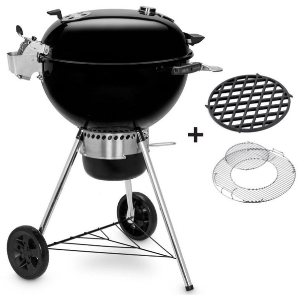 Weber Master-Touch® GBS Premium SE E-5775 faszénhez O 57 cm, fekete GBS sütőráccsal