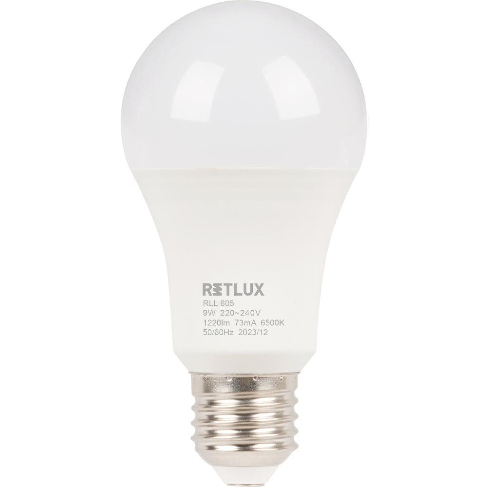 RETLUX RLL 605 A60 E27 bulb 9W DL D (RLL 605)
