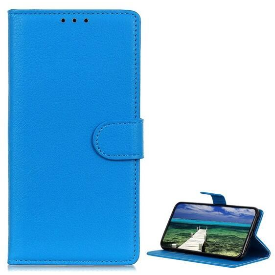 Gigapack OnePlus Nord CE 2 Lite 5G bőr hatású prémium fliptok világoskék (GP-137992) (GP-137992)