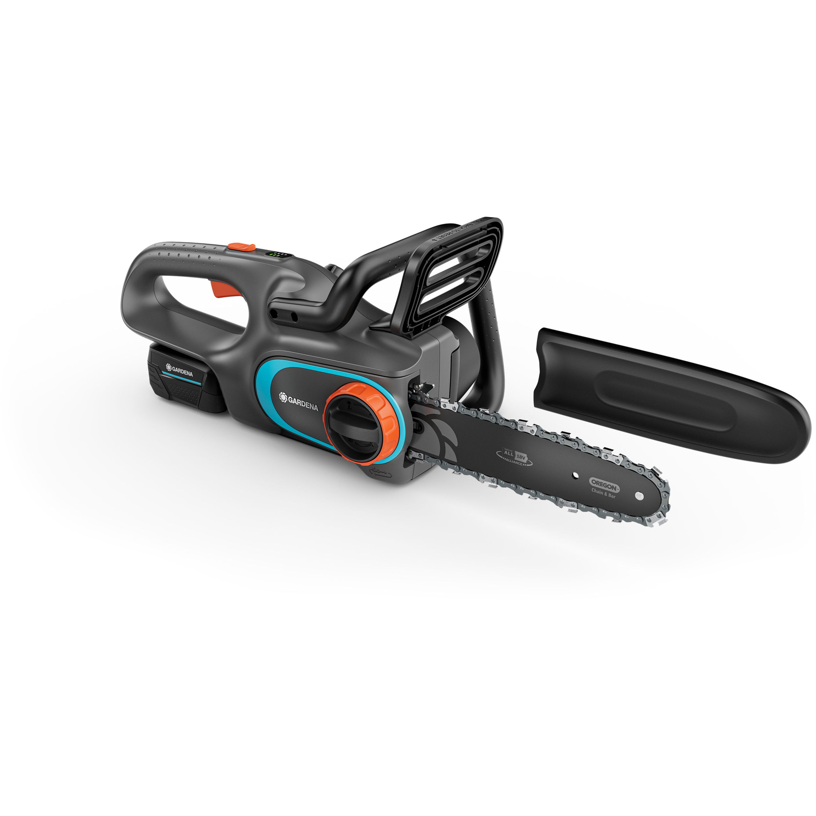 GARDENA PowerSaw akkumulátoros láncfűrész 250/18, V P4A, készlet (970748801)