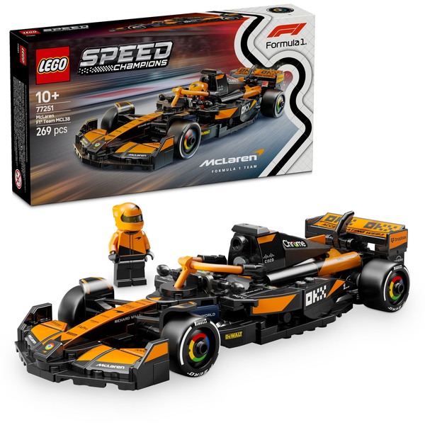 LEGO® Speed Champions McLaren F1® Team MCL38 versenyautó 77251