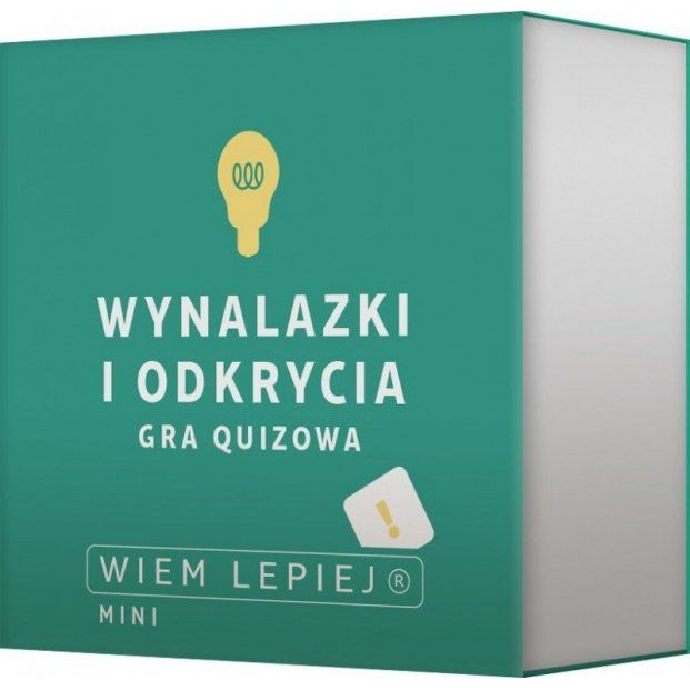 Rebel Wiem Lepiej: Wynalazki i odkrycia kiegészítés társasjátékhoz (GXP-801932)