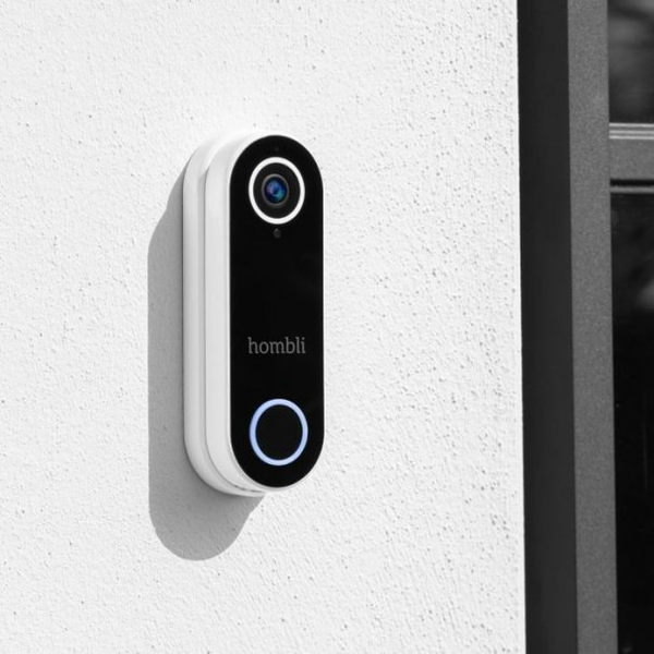 Hombli smarte Türklingel 2 (weiß) + Gong