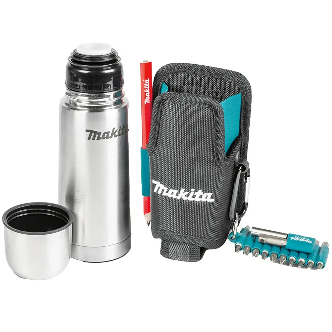 Makita E-15562 330ml Termosz - Fekete/Ezüst (E-15562)