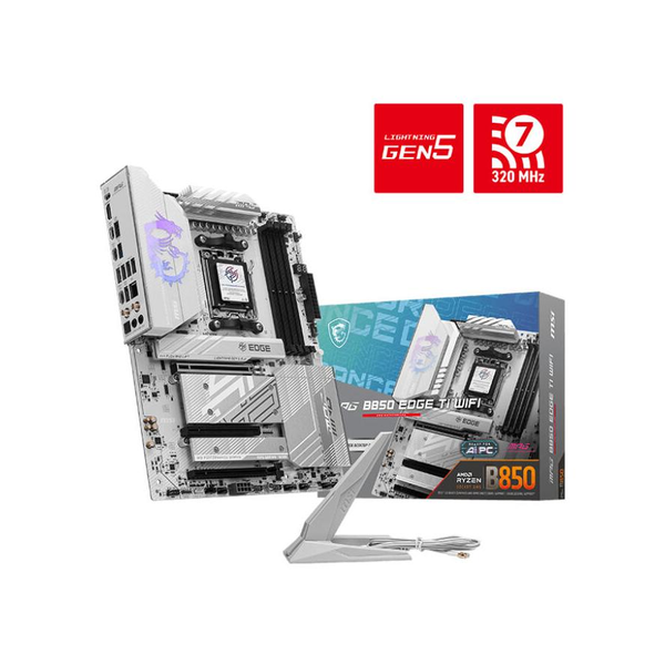 MSI MPG B850 EDGE TI WIFI alaplap AMD B850 Socket AM5 ATX