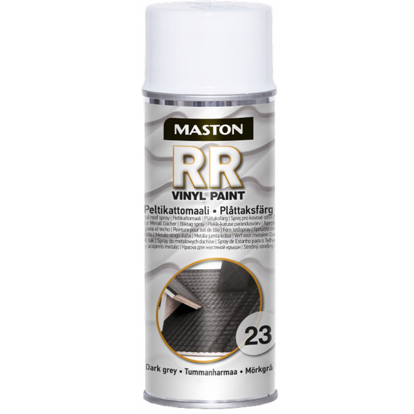 Maston Spraypaint Tin Roof Rr 23 D.Grey 400Ml