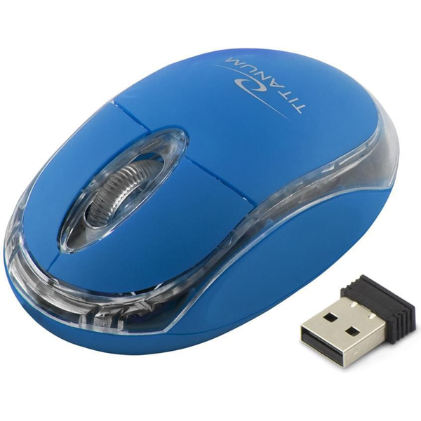 Bezdrátová myš Esperanza Titanum 3D Condor TM120B modrá