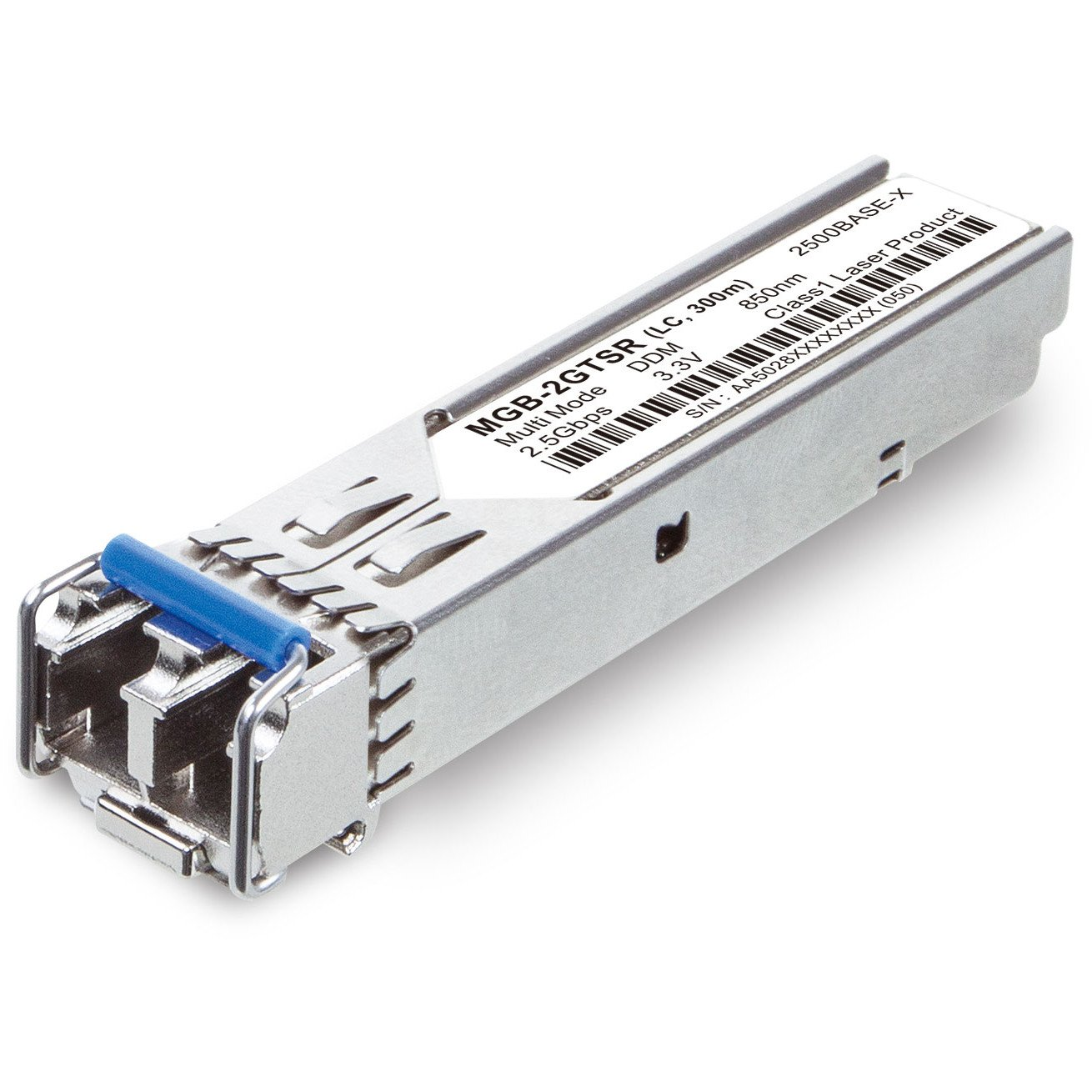 PLANET MGB-2GTSR halózati adó-vevő modul Száloptikai SFP 850 nm (MGB-2GTSR)