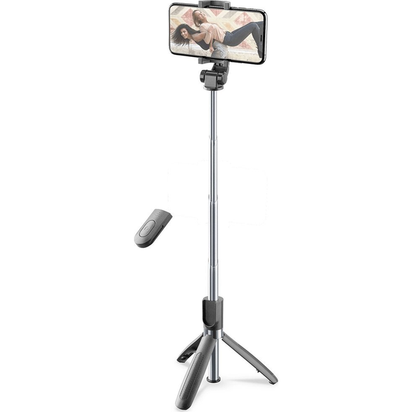 Cellularline Freedom selfiestang Smartphone Sort