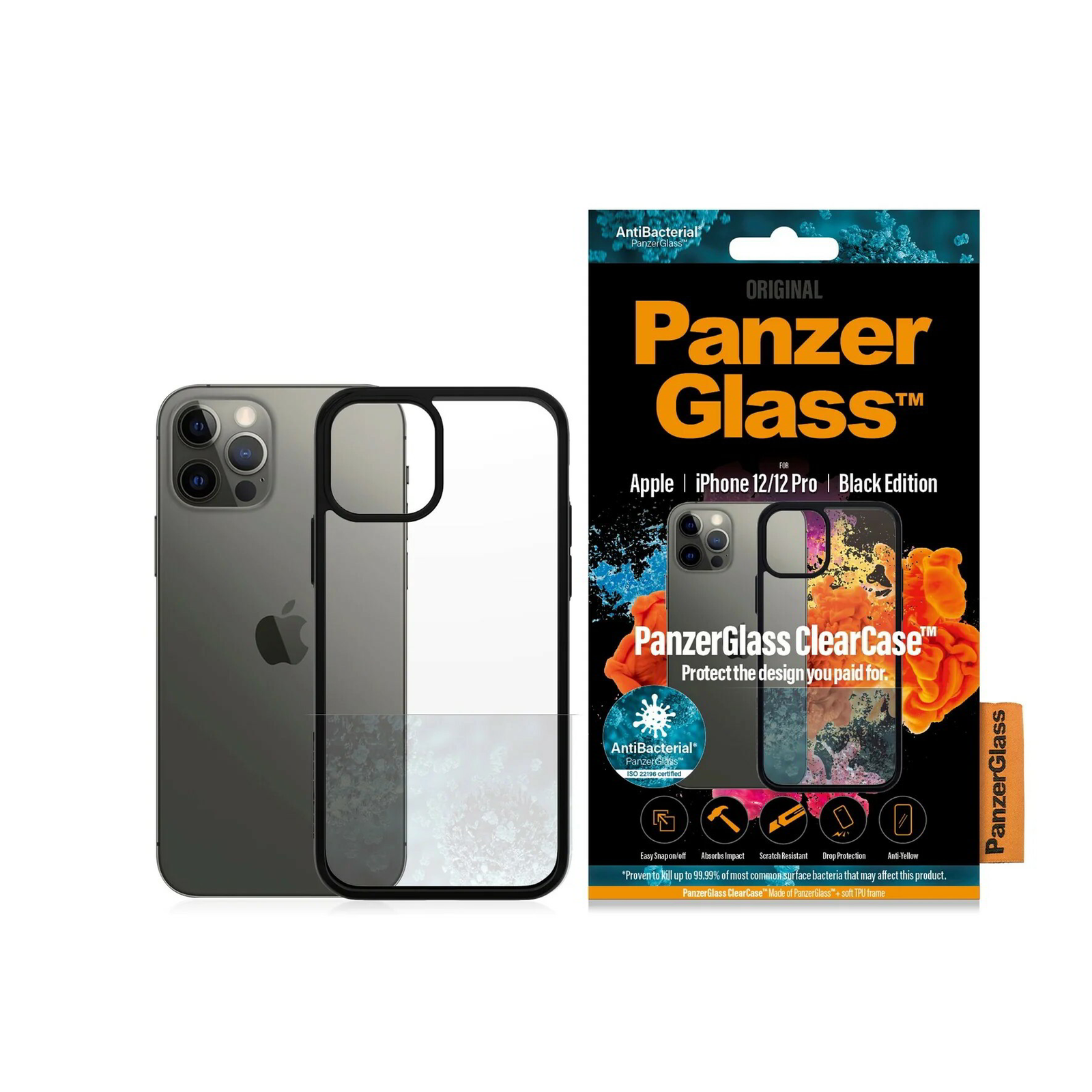 ClearCase with BlackFrame for Apple iPhone 12/12 Pro AB (0252)
