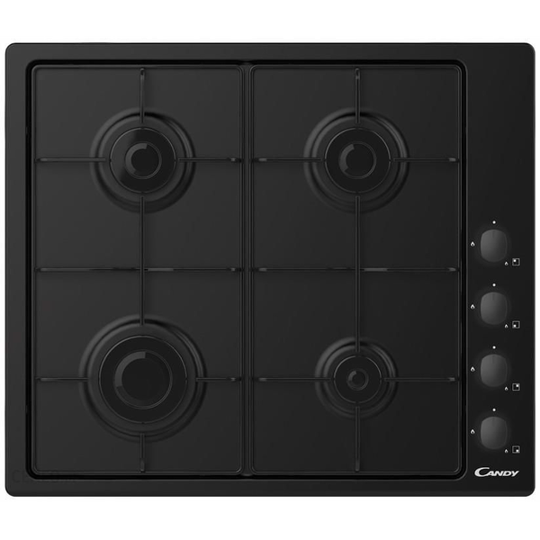 Candy Idea CHW6LBB Sort Indbygget 60 cm Gaskomfur 4 zone(s)