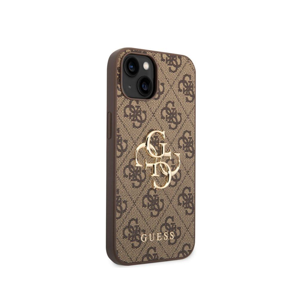 Guess 4G Big Metal Logo Apple iPhone 14 tok barna (GUHCP14S4GMGBR) (GUHCP14S4GMGBR)