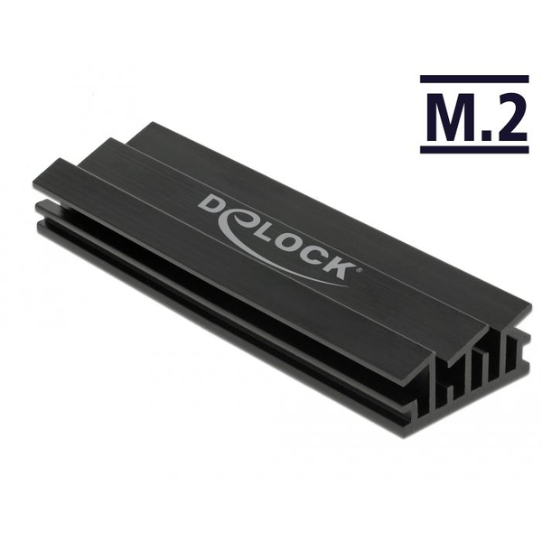 DELOCK Kühlkörper 70mm für M.2 Modul schwarz