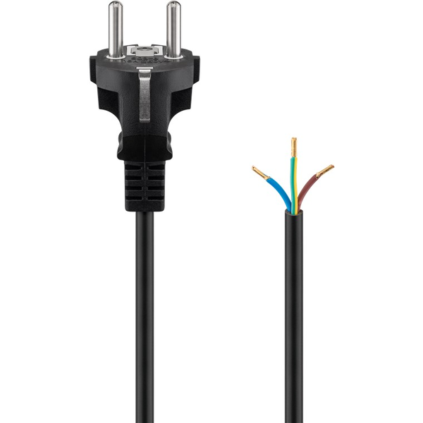 Goobay 51327 250V Hálózati tápkábel - 1.5m