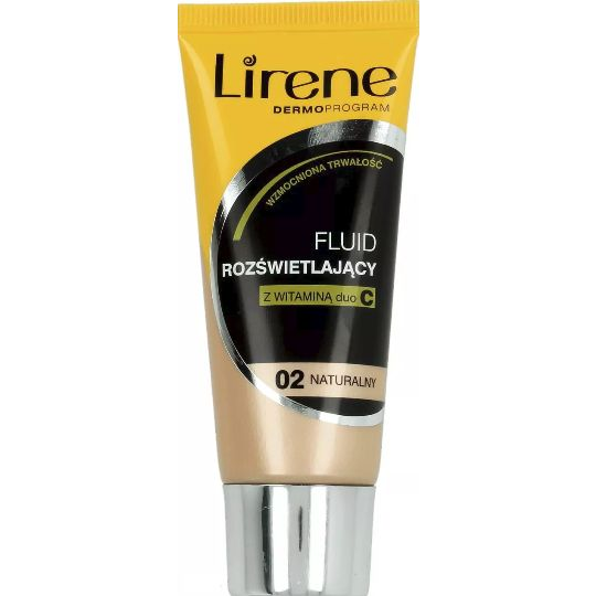  Lirene Fluid Dermo rozświetlający naturalny 02 30ml