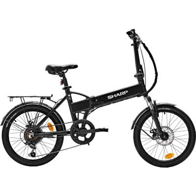 Sharp BK-FD03-EB elektrische fiets Zwart Aluminium 15.3 20 kg