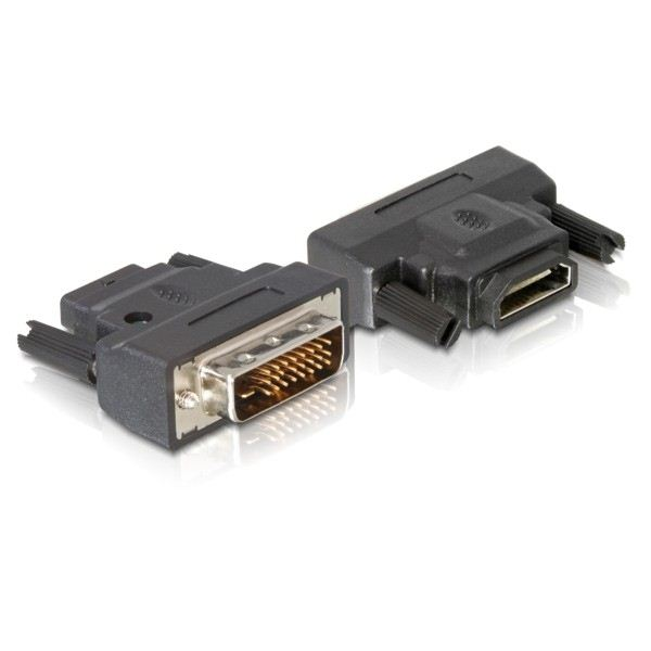 Delock DL65024 DVI-25 tűs male -> HDMI female adapter (DL65024)