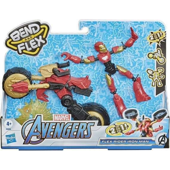 Marvel Flex Rider Iron Man (F0244 5L00)
