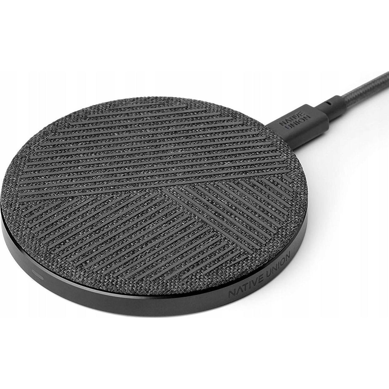 Native Union Qi Wireless töltő 10W - Szürke (DROP-GRY-FB-NP)