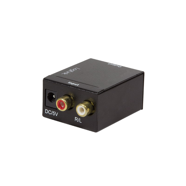 Logilink Analóg L/R digitális koax és Toslink audio konverter (CA0102)