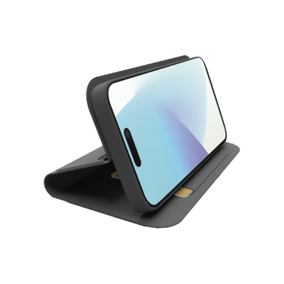 SBS Wallet Smooth iPhone 16 Plus Flip Tok - Fekete (TEWALIP1667K)