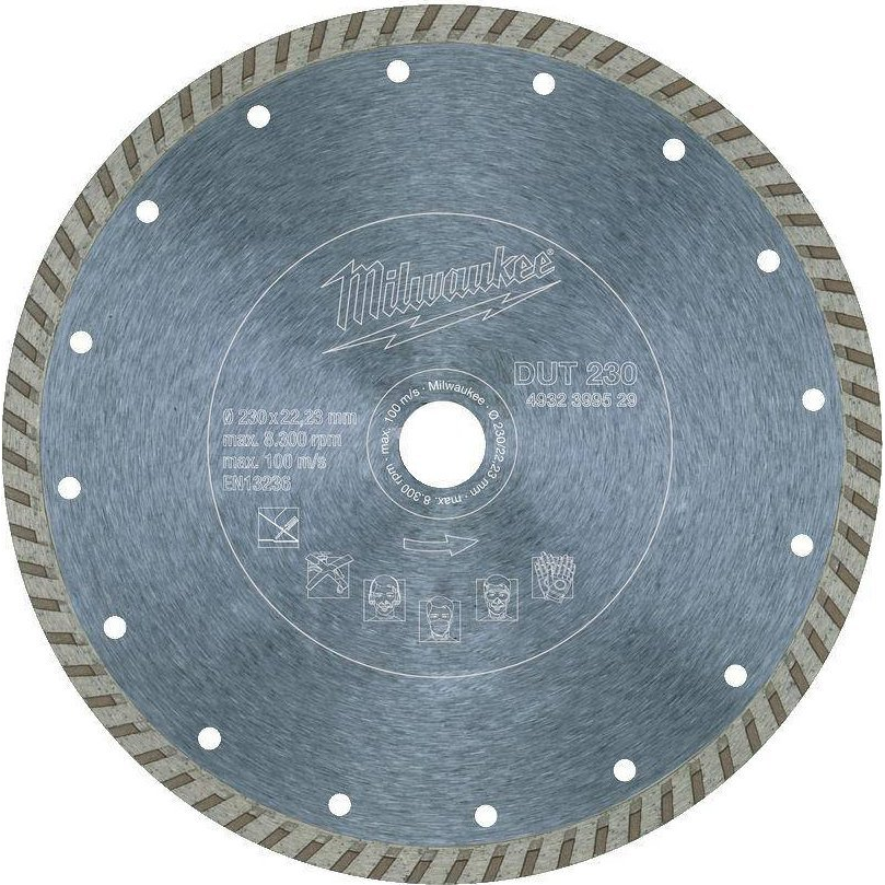 Milwaukee 4932399529 DUT Gyémánt Vágótárcsa - 230 x 22,23 mm (aw_375442)